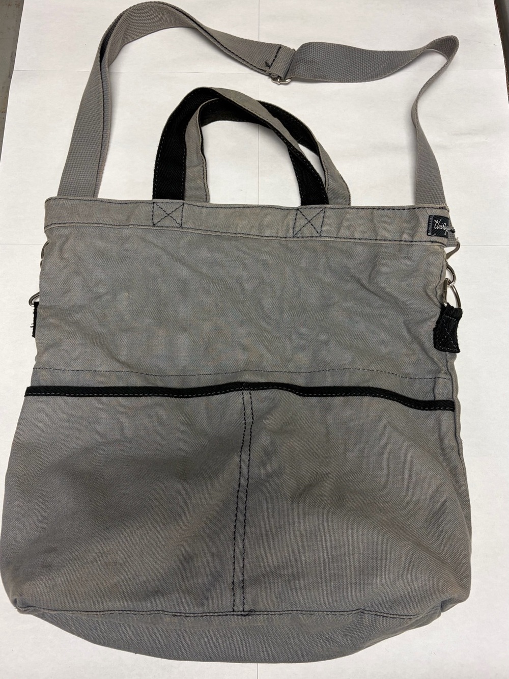 Gray Canvas  Shoulder Tote Bag from Thirty One